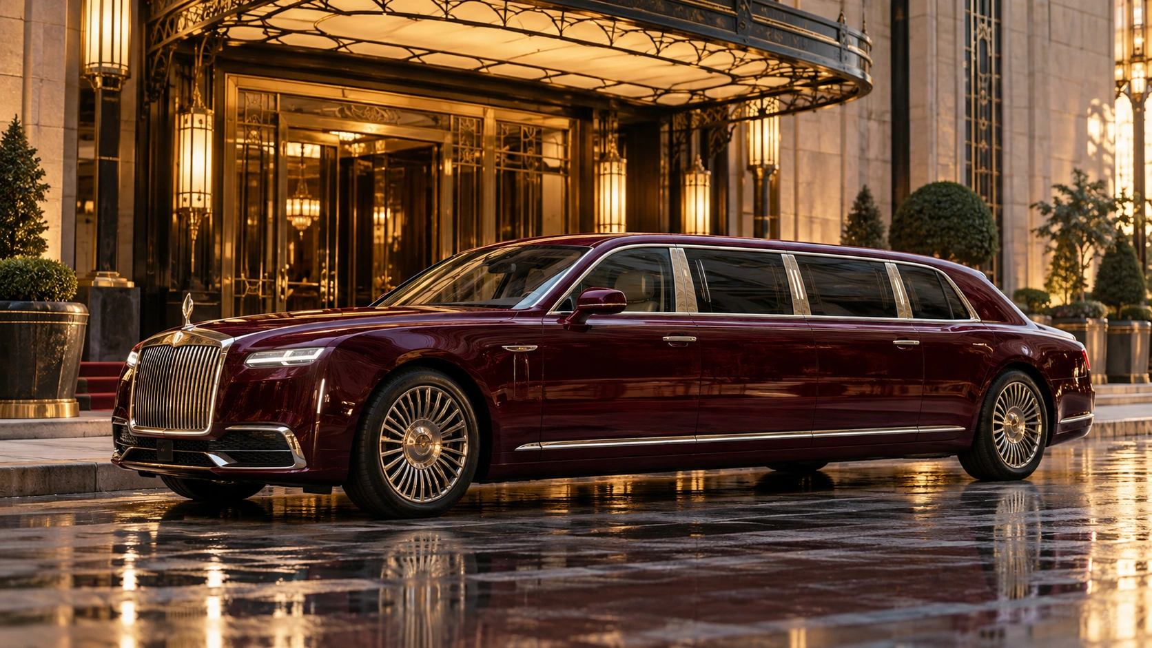 Velvet Limousine — illustrative concept