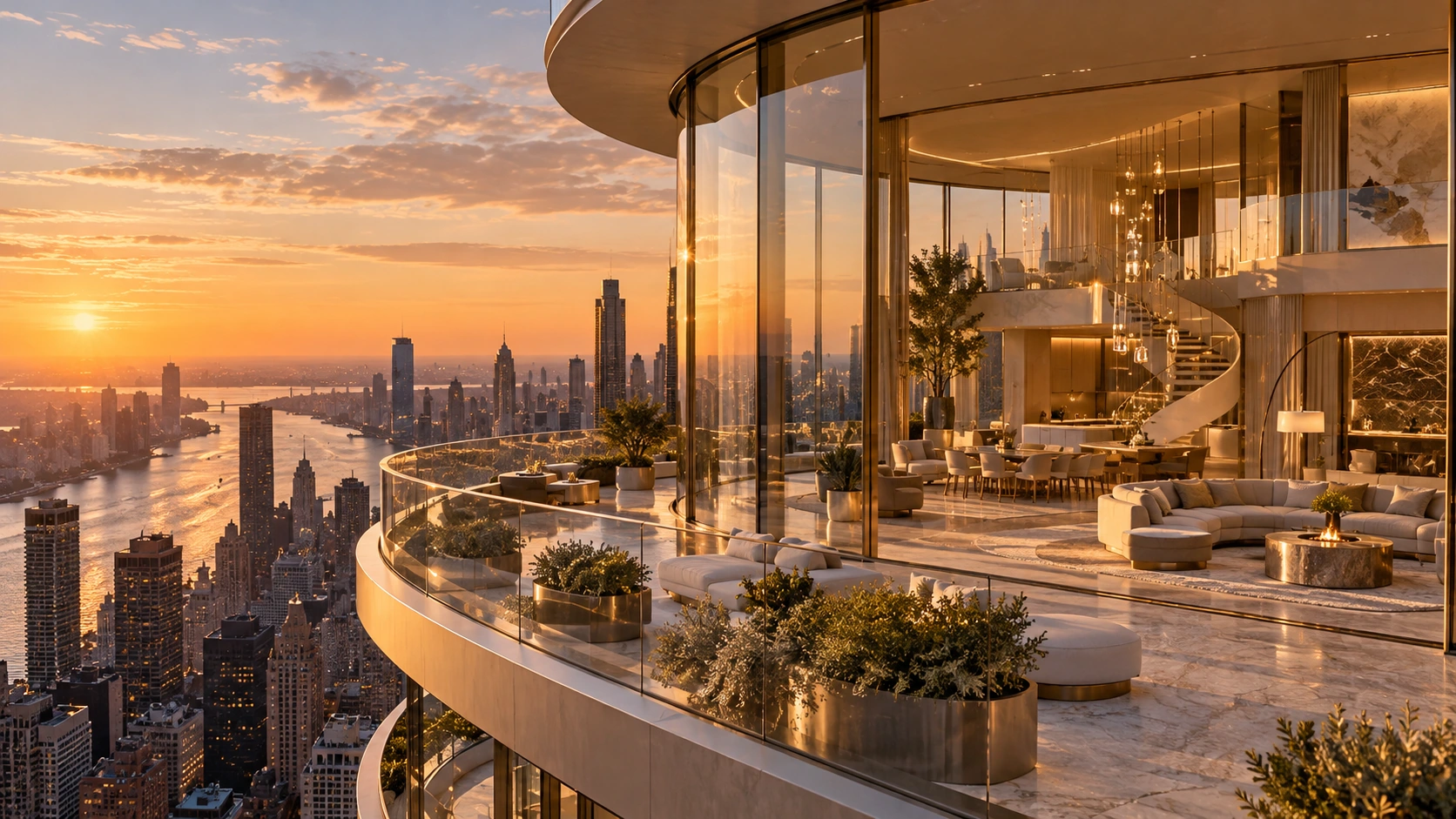 AI-generated illustration of Penthouse Horizon. Fictional, not commercially available.
