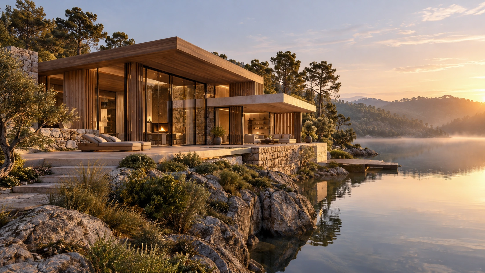 Waterfront Atelier — illustrative concept