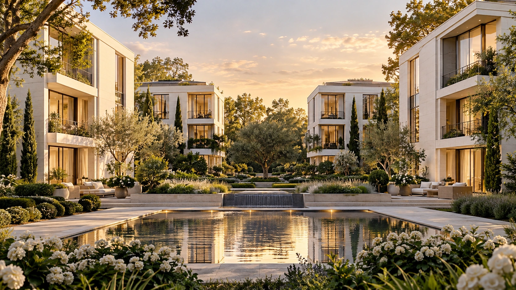 Garden Apartments Concept — illustrative concept