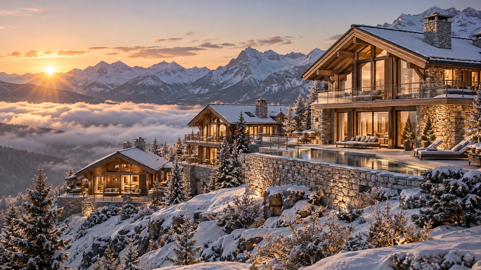 Alpine Retreat Concept — illustrative concept